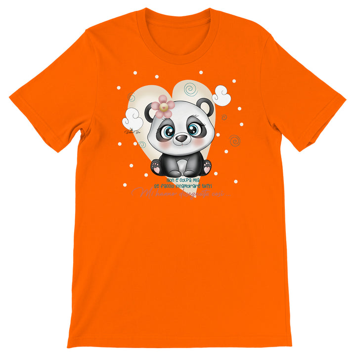 Maglietta Disegnata così dell'album Cinci di Debora Bee, T-Shirt uomo donna e bambino a maniche corte in cotone con girocollo