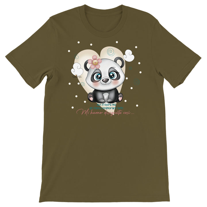 Maglietta Disegnata così dell'album Cinci di Debora Bee, T-Shirt uomo donna e bambino a maniche corte in cotone con girocollo