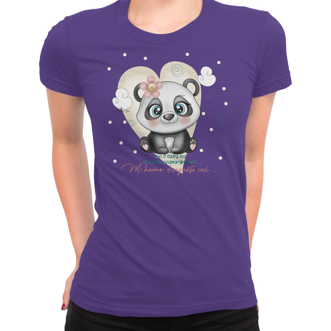 Maglietta Disegnata così dell'album Cinci di Debora Bee, T-Shirt uomo donna e bambino a maniche corte in cotone con girocollo