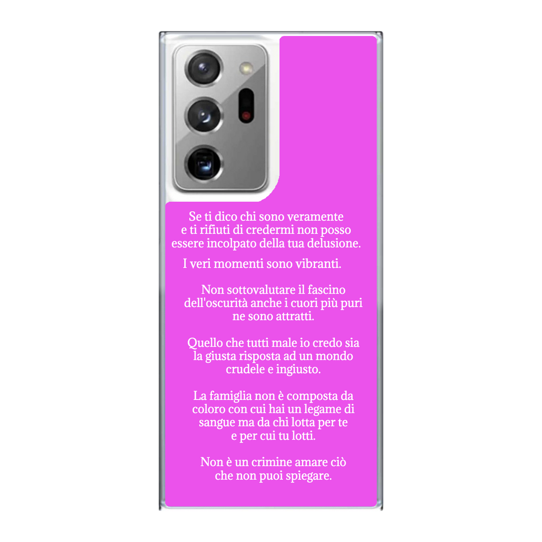 Cover personalizzata Samsung Note 20 Ultra 5G