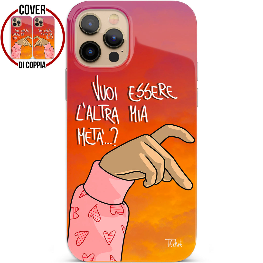 Cover L'altra metà LGBT (Sinistra F) dell'album Oggi domani e per sempre di TiGeArt per iPhone, Samsung, Xiaomi e altri