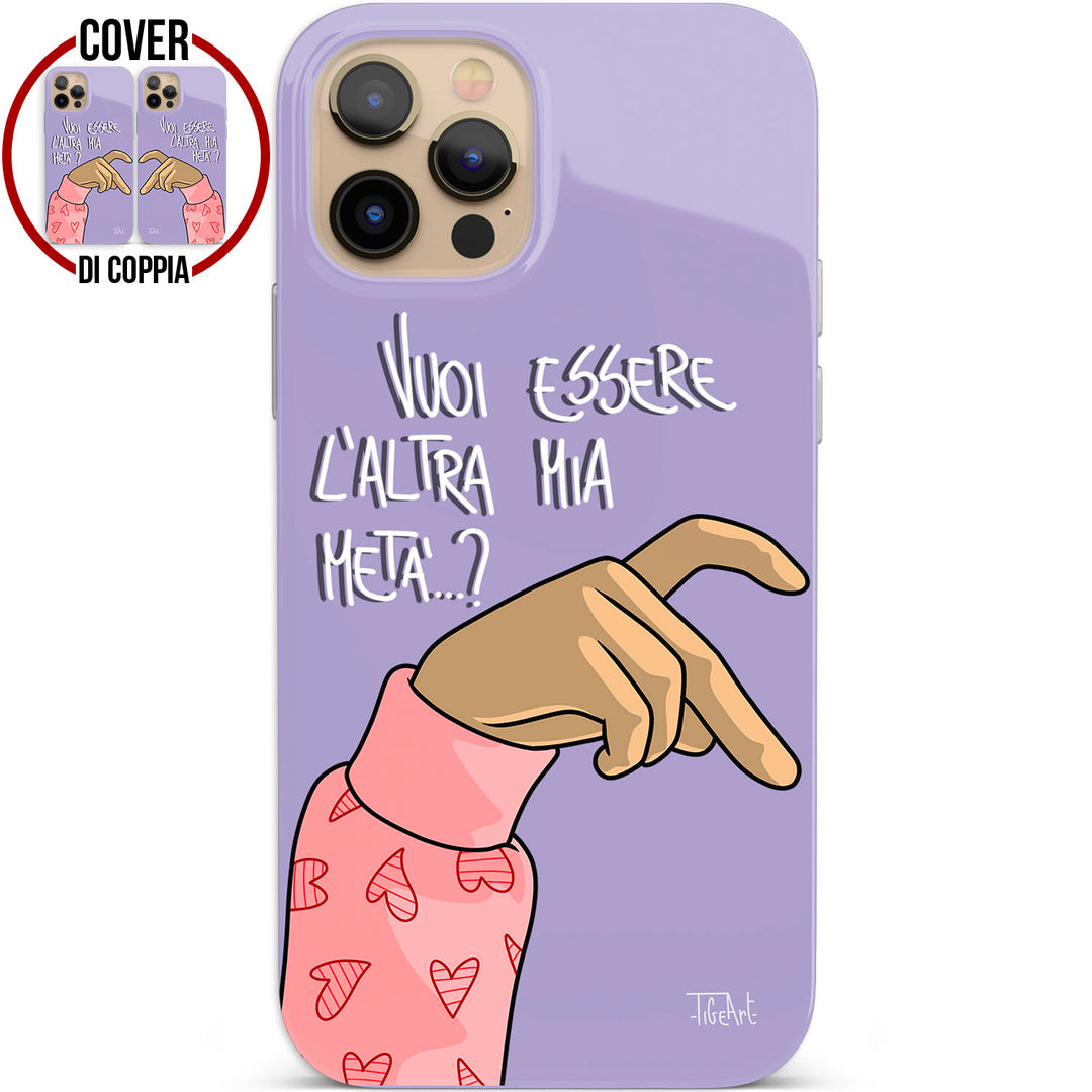 Cover L'altra metà LGBT (Sinistra F) dell'album Oggi domani e per sempre di TiGeArt per iPhone, Samsung, Xiaomi e altri