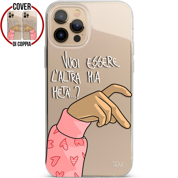 Cover L'altra metà LGBT (Sinistra F) dell'album Oggi domani e per sempre di TiGeArt per iPhone, Samsung, Xiaomi e altri