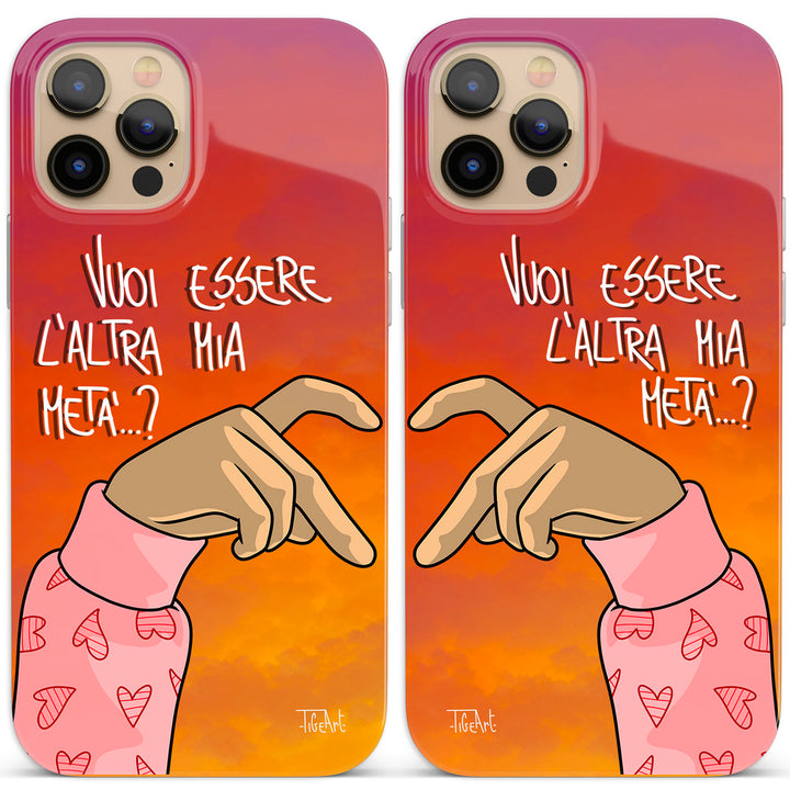 Cover L'altra metà LGBT (Sinistra F) dell'album Oggi domani e per sempre di TiGeArt per iPhone, Samsung, Xiaomi e altri