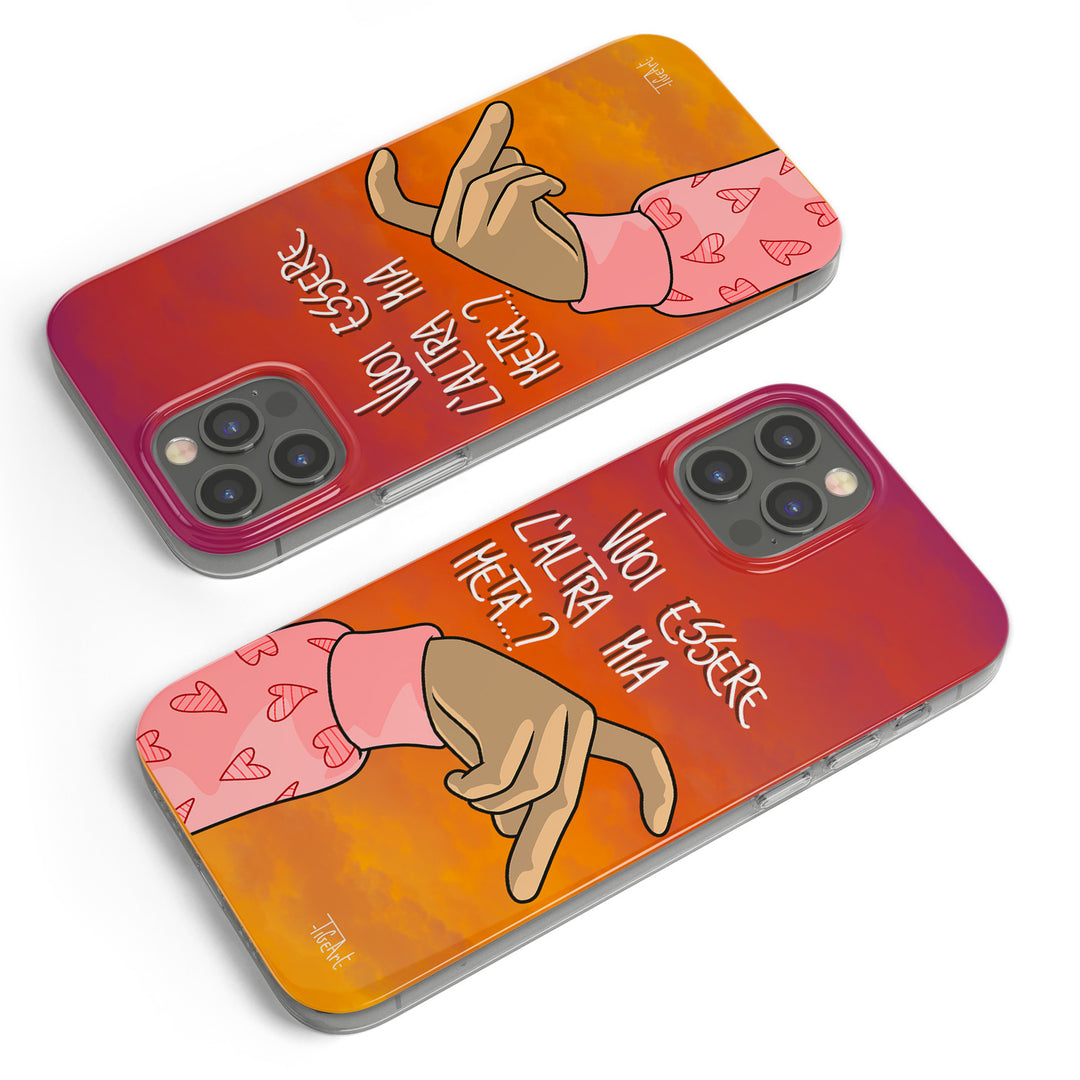 Cover L'altra metà LGBT (Sinistra F) dell'album Oggi domani e per sempre di TiGeArt per iPhone, Samsung, Xiaomi e altri