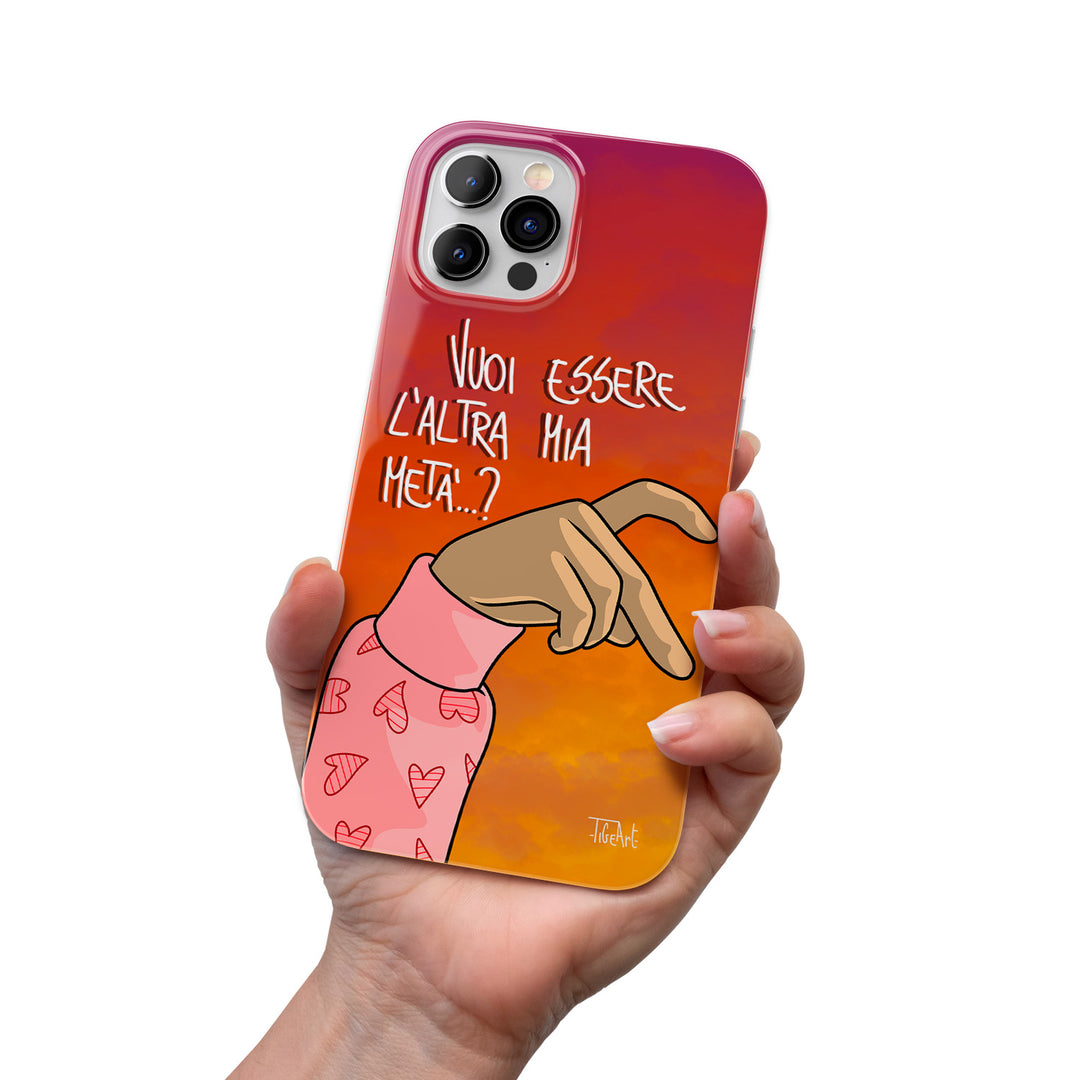 Cover L'altra metà LGBT (Sinistra F) dell'album Oggi domani e per sempre di TiGeArt per iPhone, Samsung, Xiaomi e altri