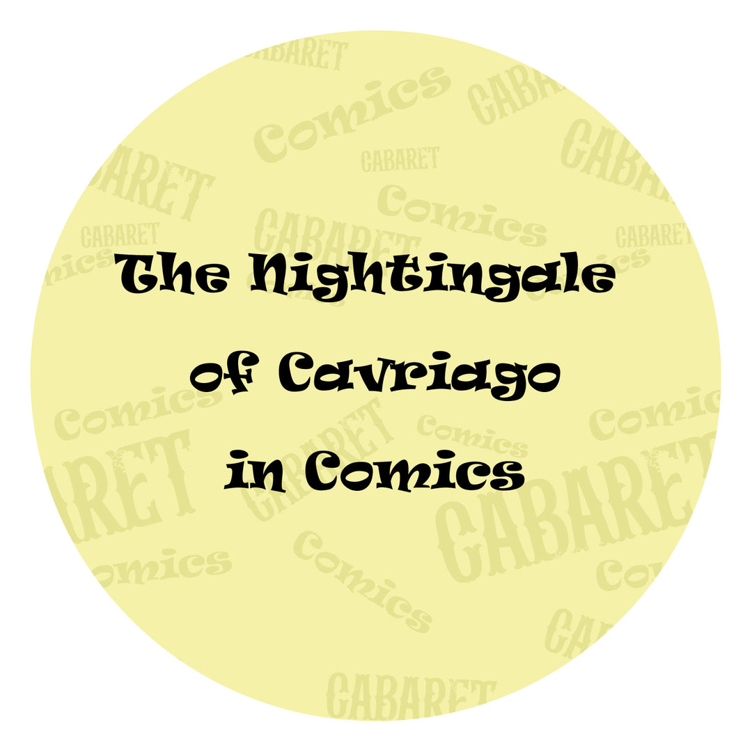 The Nightingale of Cavriago in comics - cover