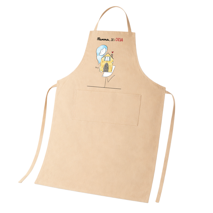 Grembiule “Mamma, Sei Casa” – Design Cherry’s  Idea Regalo Emotiva