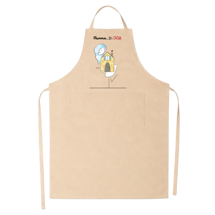 Grembiule “Mamma, Sei Casa” – Design Cherry’s  Idea Regalo Emotiva
