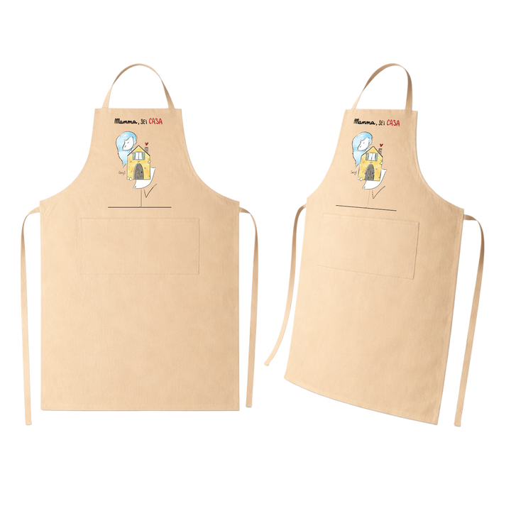 Grembiule “Mamma, Sei Casa” – Design Cherry’s  Idea Regalo Emotiva