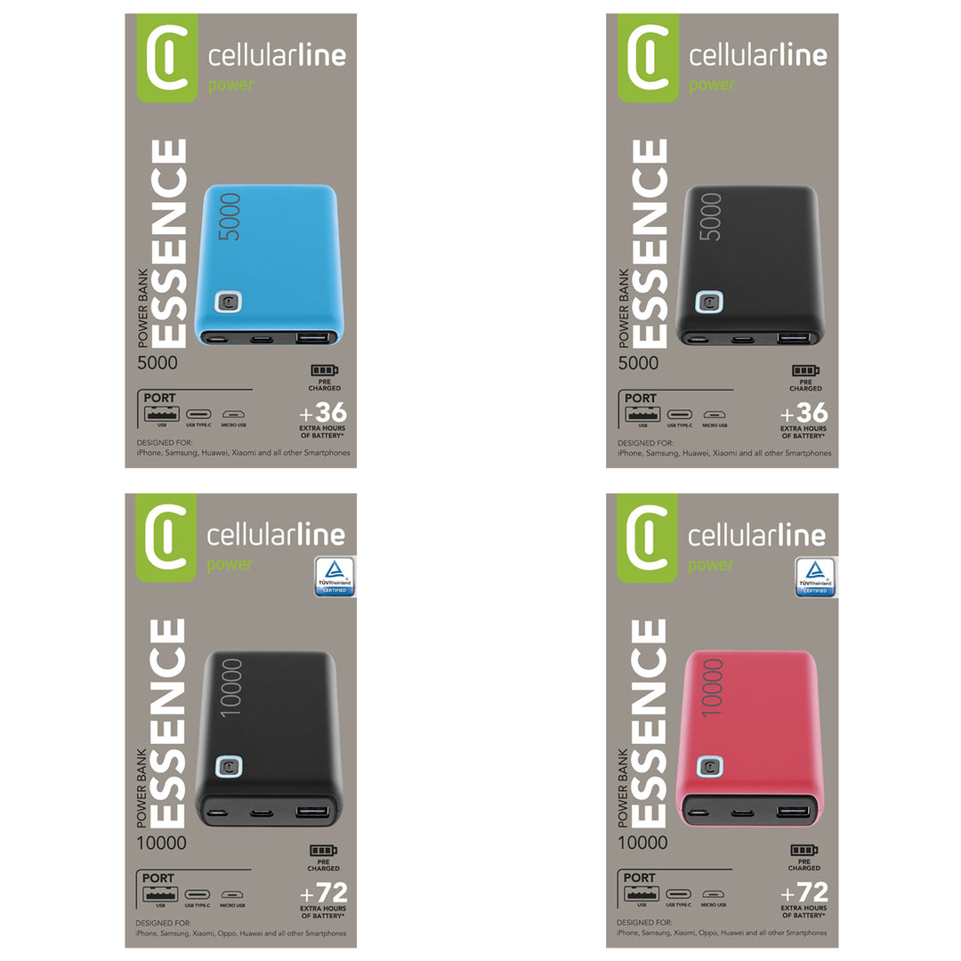 Power Bank ESSENCE - Caricabatterie Portatile - Cellularine