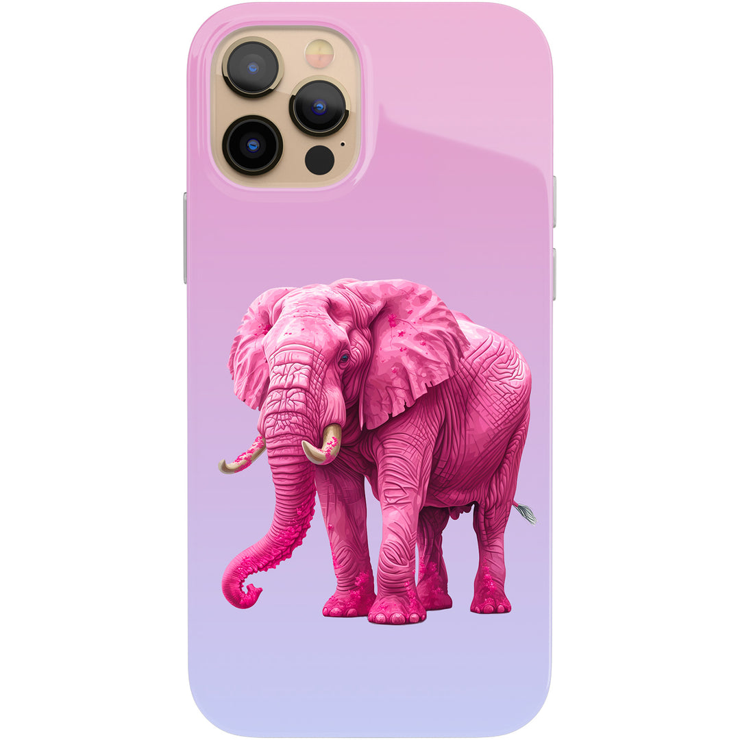 Cover Elefante Rosa dell'album Animali colorati di Ideandoo per iPhone, Samsung, Xiaomi e altri