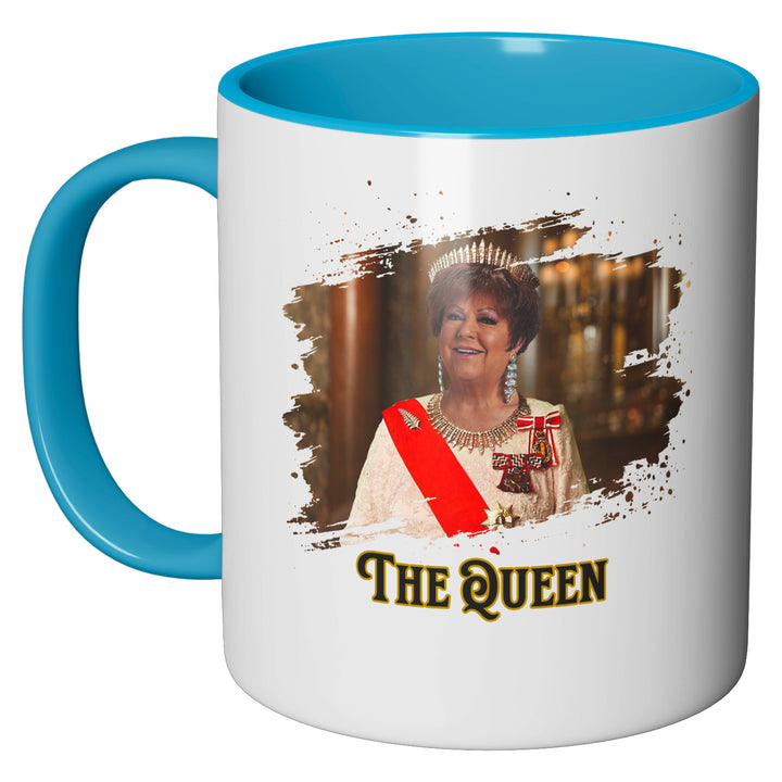 Tazza in ceramica The Queen dell'album La regina di Giuseppe Capizzi perfetta idea regalo
