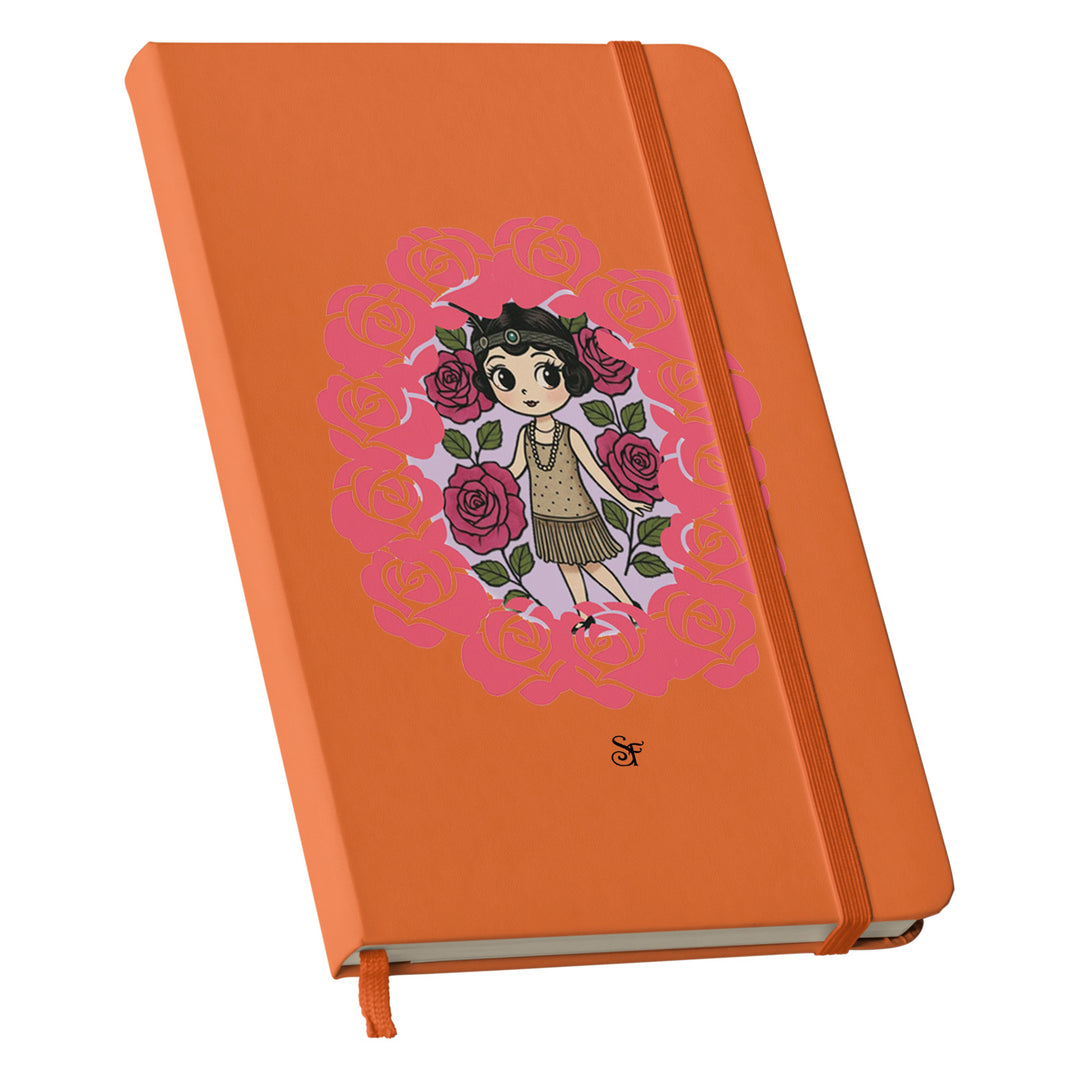 Taccuino Betty and Rose in Winter dell'album Winter Fantasies From the World - Taccuini di SF Creator: copertina soft touch in 8 colori, con chiusura e segnalibro coordinati