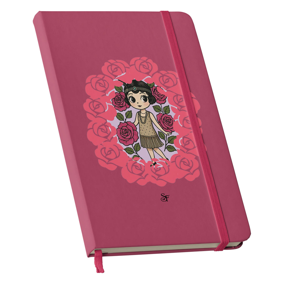 Taccuino Betty and Rose in Winter dell'album Winter Fantasies From the World - Taccuini di SF Creator: copertina soft touch in 8 colori, con chiusura e segnalibro coordinati