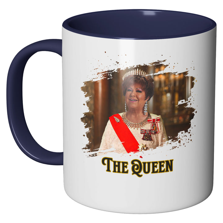 Tazza in ceramica The Queen dell'album La regina di Giuseppe Capizzi perfetta idea regalo