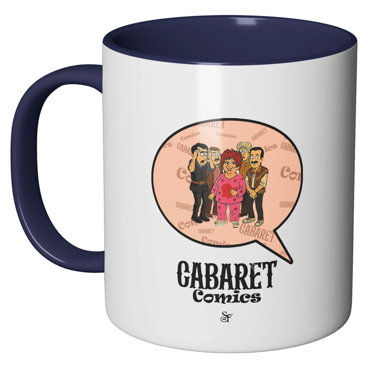 Tazza in ceramica Cabaret Comics - rosa dell'album The Nightingale of Cavriago in comics - Tazze di SF Creator & Co perfetta idea regalo