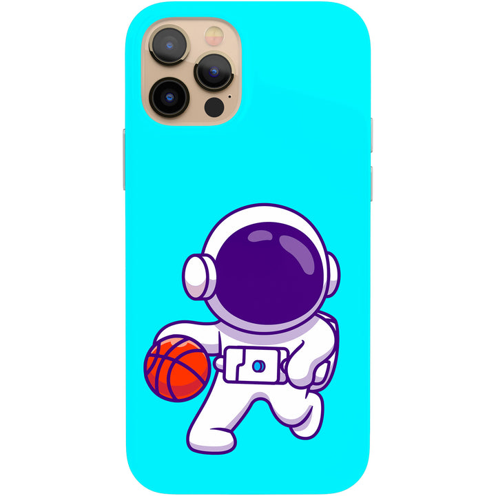 Cover Astronauta basketball player dell'album Astronauta carino di Ideandoo per iPhone, Samsung, Xiaomi e altri