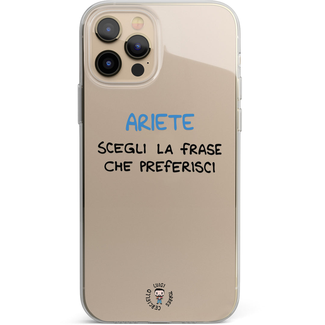 Cover Ariete dell'album Segni Zodiacali 2024 di Luigi Torres Cerciello per iPhone, Samsung, Xiaomi e altri