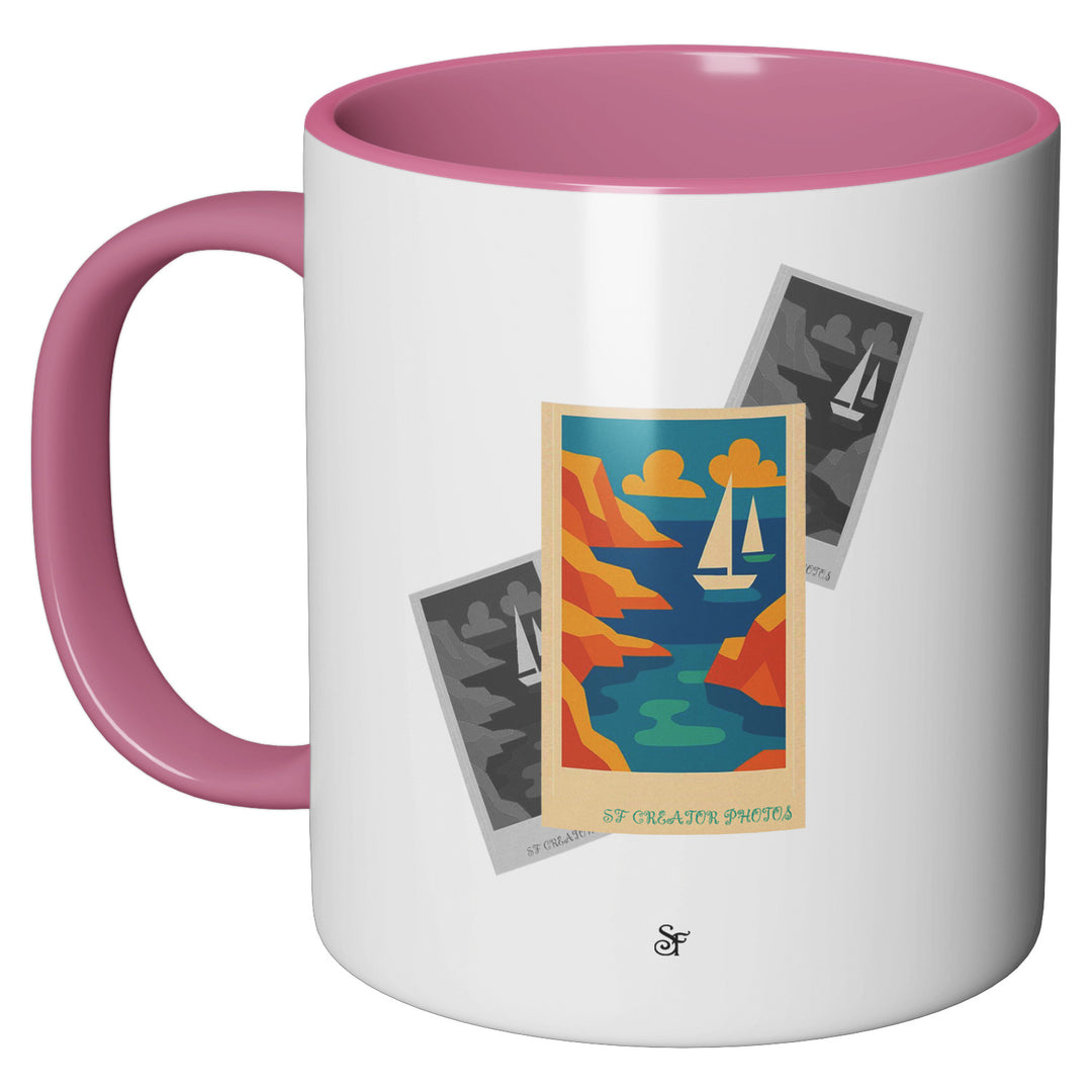 Tazza in ceramica Modern Sea in Winter dell'album Winter Fantasies From the World - Tazze di SF Creator perfetta idea regalo