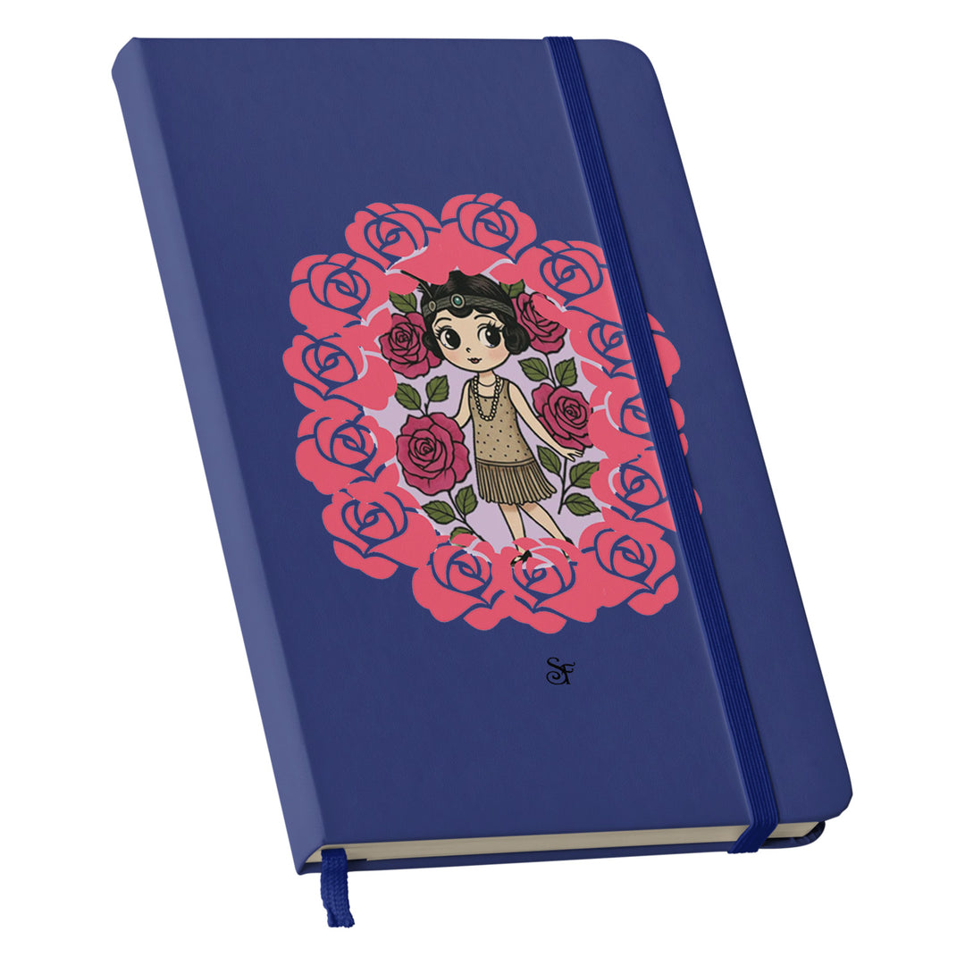 Taccuino Betty and Rose in Winter dell'album Winter Fantasies From the World - Taccuini di SF Creator: copertina soft touch in 8 colori, con chiusura e segnalibro coordinati