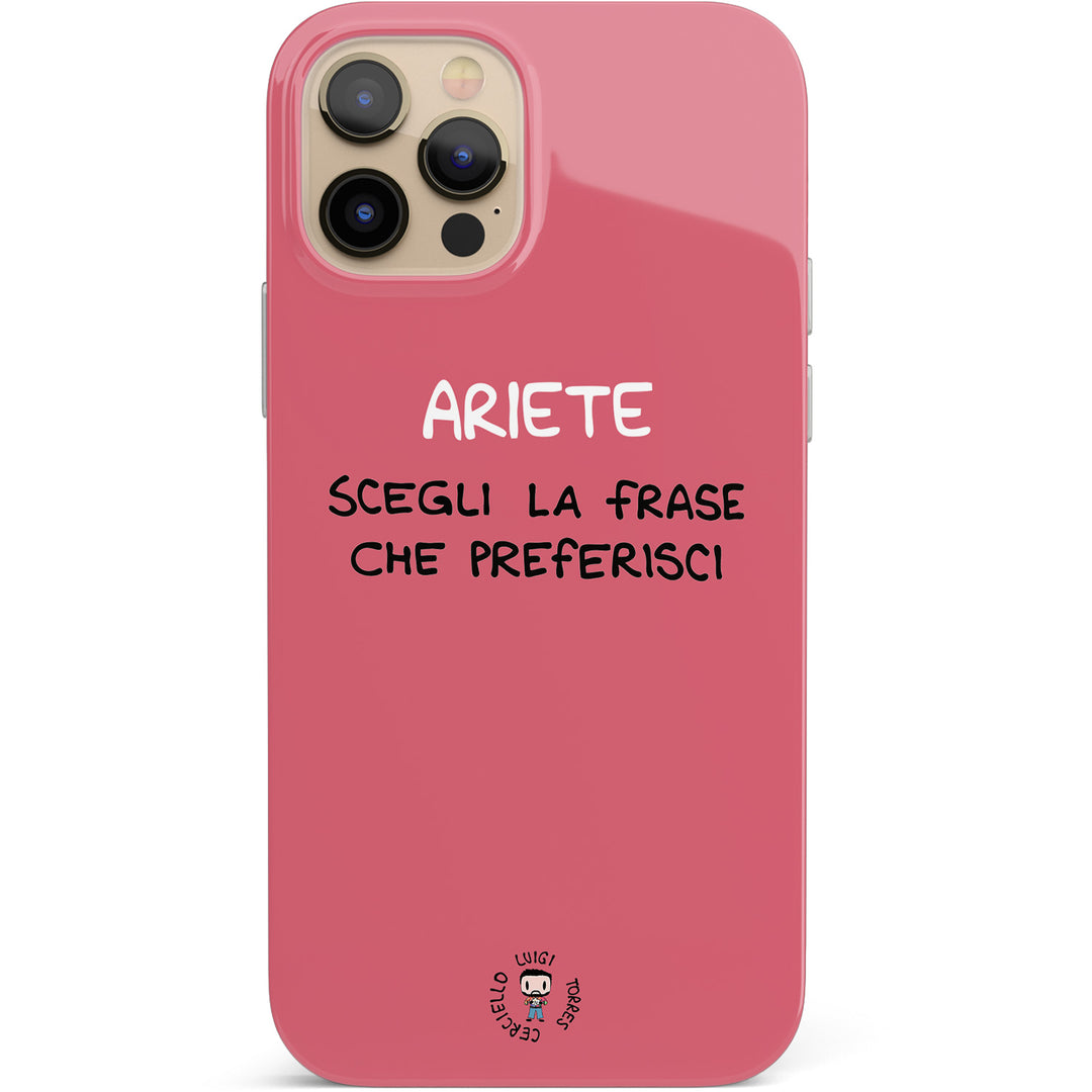 Cover Ariete dell'album Segni Zodiacali 2024 di Luigi Torres Cerciello per iPhone, Samsung, Xiaomi e altri