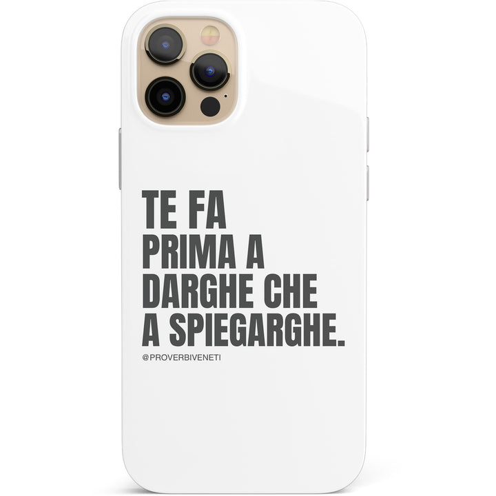 Cover Prima a darghe che a spiegarghe dell'album Te fa Prima a Darghe di Proverbi veneti per iPhone, Samsung, Xiaomi e altri