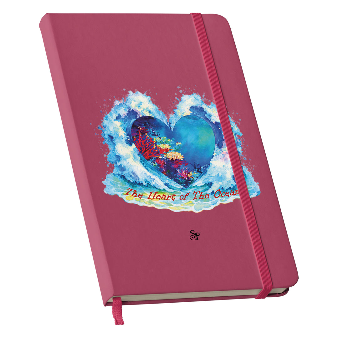 Taccuino The Heart of the Ocean in Winter dell'album Winter Fantasies From the World - Taccuini di SF Creator: copertina soft touch in 8 colori, con chiusura e segnalibro coordinati