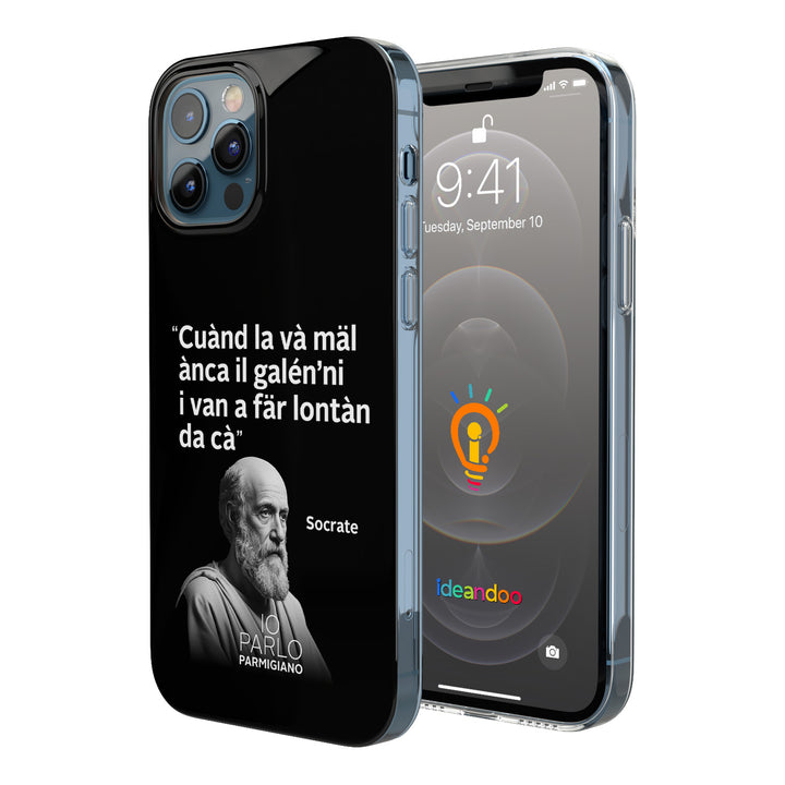 Cover Socrate dell'album IL PIANETA DEI NÁDOR di Io parlo parmigiano per iPhone, Samsung, Xiaomi e altri