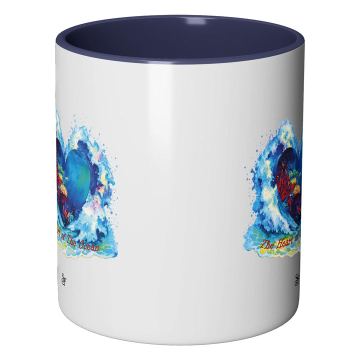 Tazza in ceramica The Heart of the Ocean in Winter dell'album Winter Fantasies From the World - Tazze di SF Creator perfetta idea regalo