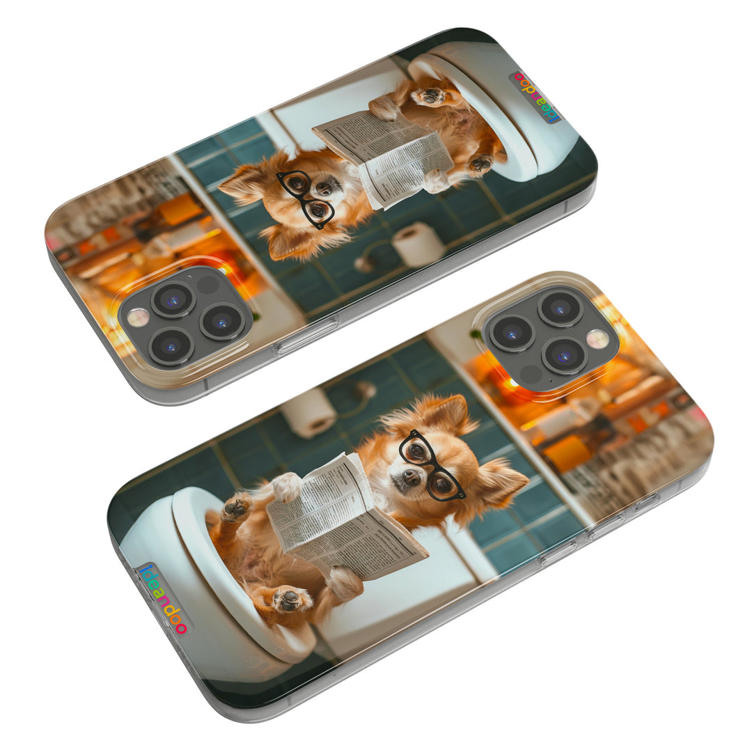 Cover Chihuahua in bagno dell'album Do not disturb di Ideandoo per iPhone, Samsung, Xiaomi e altri