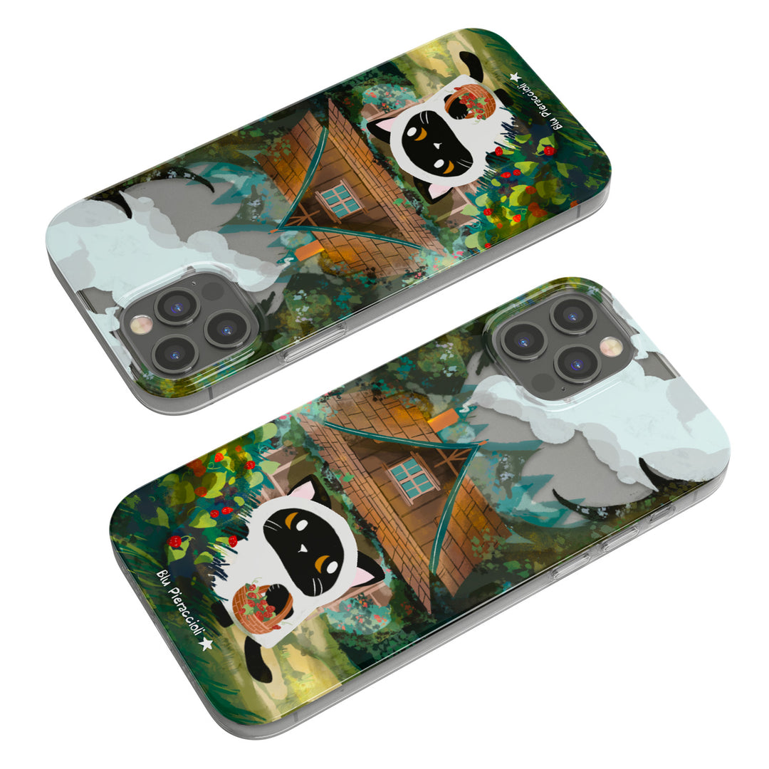 Cover Cat in the woods dell'album Ghost Cats di Blu Pieraccioli per iPhone, Samsung, Xiaomi e altri