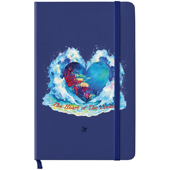 Taccuino The Heart of the Ocean in Winter dell'album Winter Fantasies From the World - Taccuini di SF Creator: copertina soft touch in 8 colori, con chiusura e segnalibro coordinati