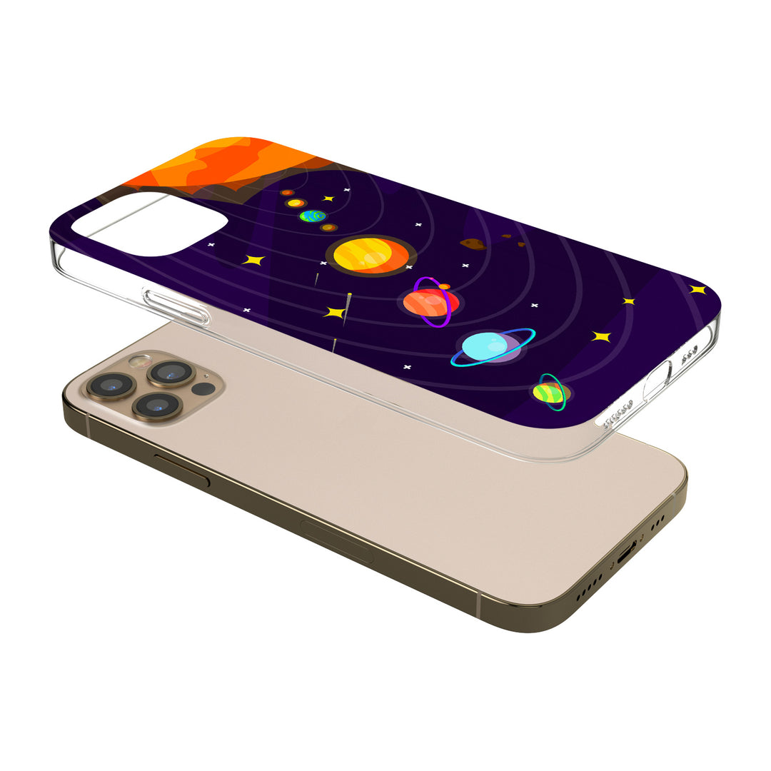 Cover Sistema solare dell'album Spazio stellare di Ideandoo per iPhone, Samsung, Xiaomi e altri