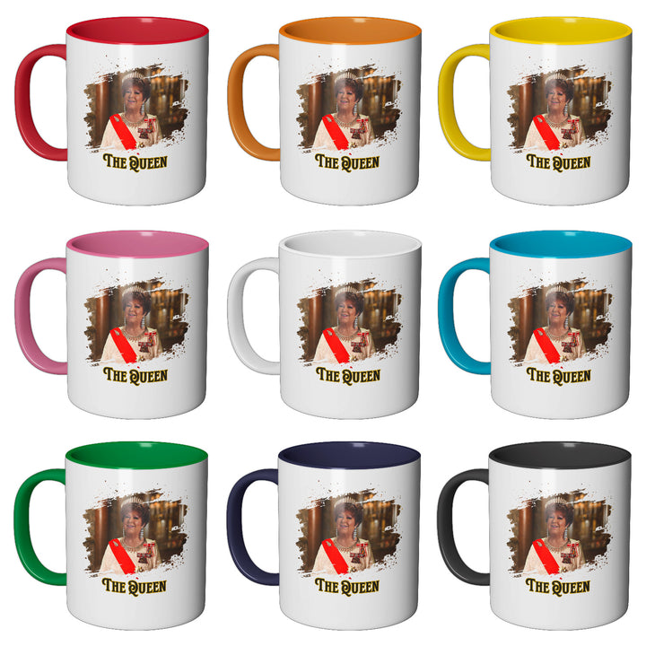 Tazza in ceramica The Queen dell'album La regina di Giuseppe Capizzi perfetta idea regalo