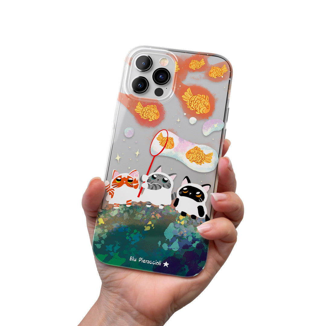 Cover Fishing friends dell'album Ghost Cats di Blu Pieraccioli per iPhone, Samsung, Xiaomi e altri