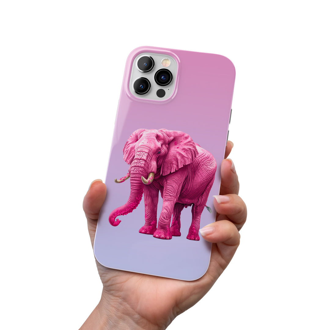 Cover Elefante Rosa dell'album Animali colorati di Ideandoo per iPhone, Samsung, Xiaomi e altri