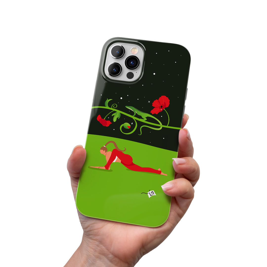 Cover Yoga posizione della lucertola dell'album Mondi selveggi di Laura Pittaccio per iPhone, Samsung, Xiaomi e altri