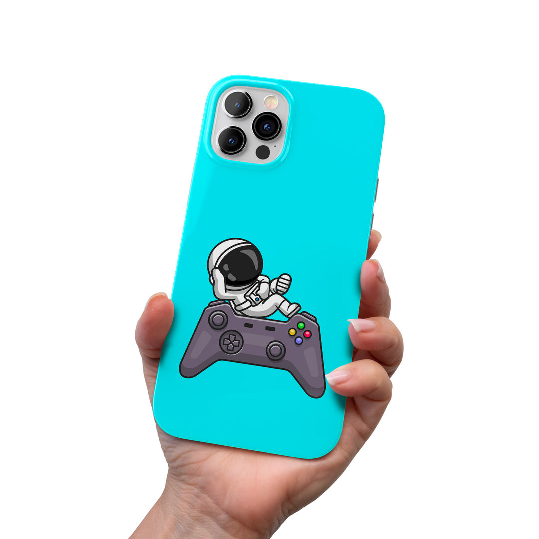 Cover Astronauta gamer dell'album Astronauta carino di Ideandoo per iPhone, Samsung, Xiaomi e altri