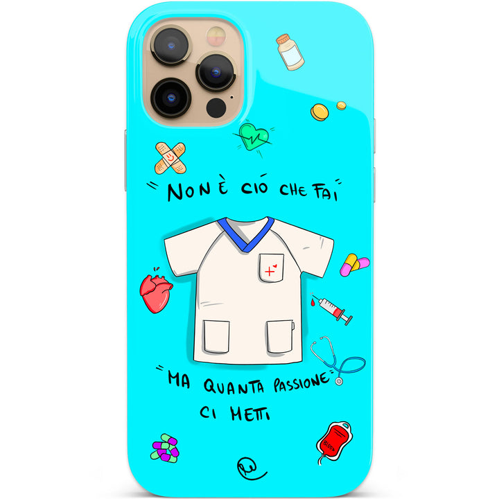 Cover Medico dell'album L'infermiere che disegna fumetti di Finn_nasoblu per iPhone, Samsung, Xiaomi e altri