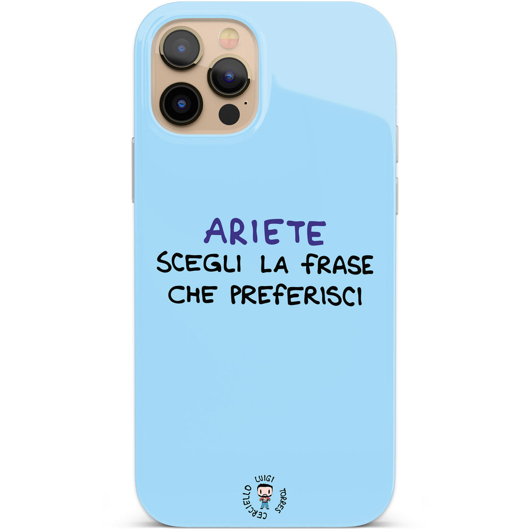 Cover Ariete dell'album Segni zodiacali 2022 di Luigi Torres Cerciello per iPhone, Samsung, Xiaomi e altri