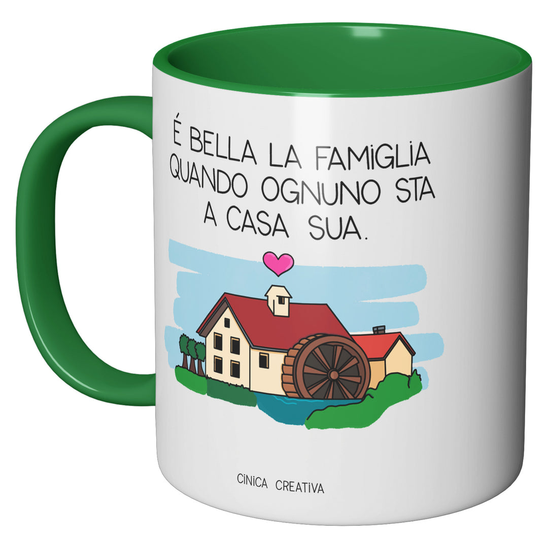 Tazza in ceramica Famiglia dell'album Tazze Ciniche di Cinica Creativa perfetta idea regalo