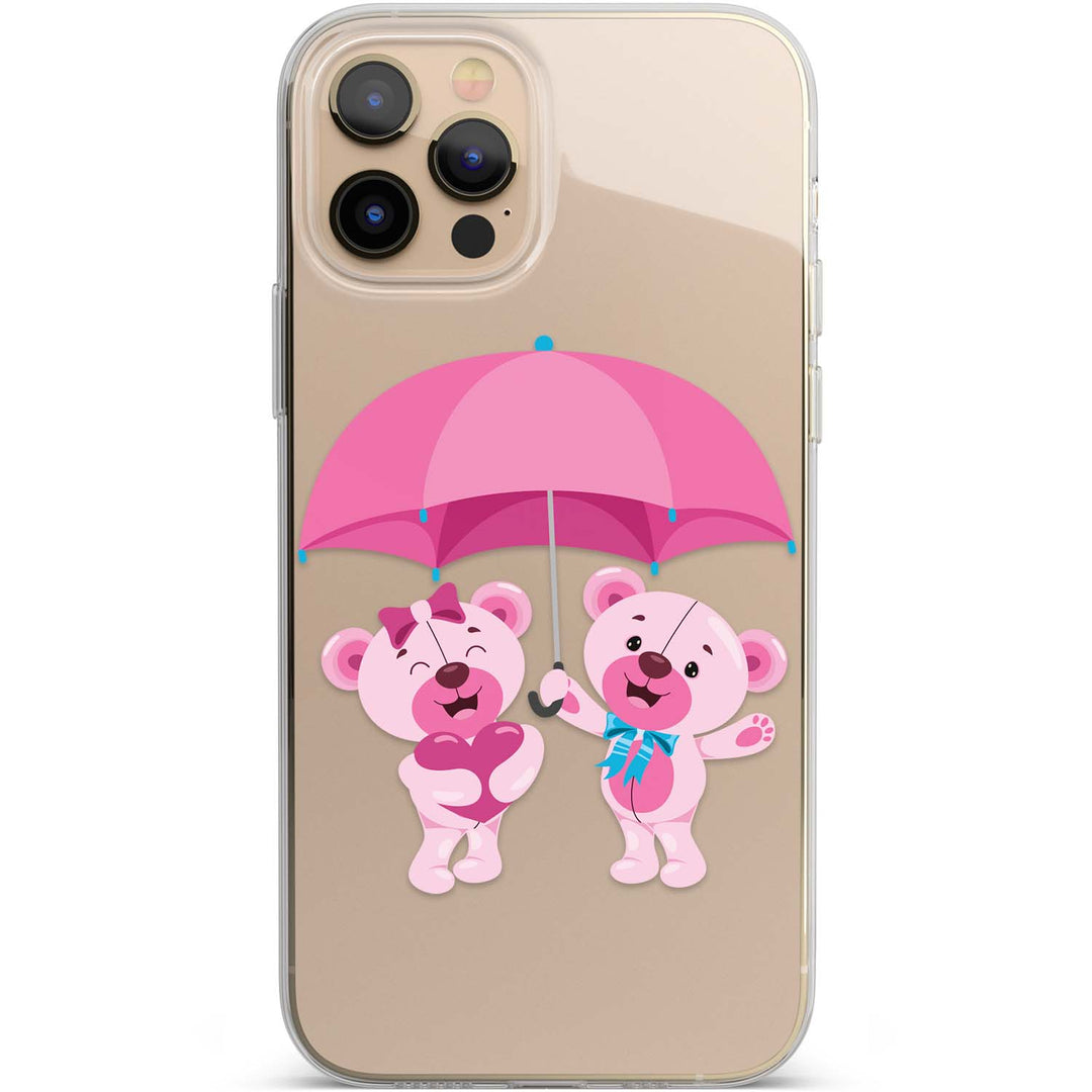 Cover Pink teddy bears dell'album Unending love di Coverpersonalizzate.it per iPhone, Samsung, Xiaomi e altri