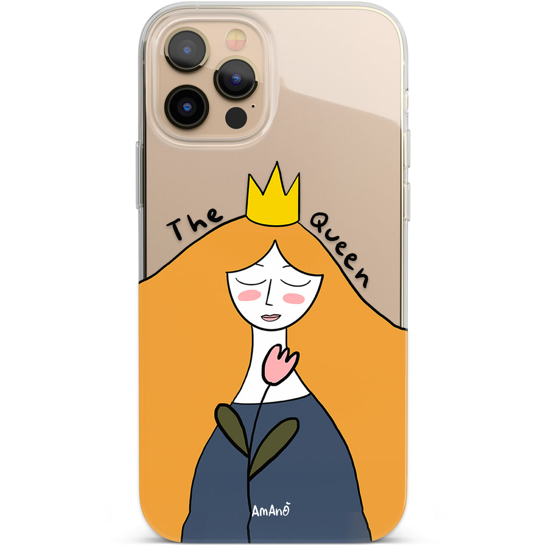 Cover The Queen dell'album WOW, che cover! di AMANÓ Illustrazioni Sognanti per iPhone, Samsung, Xiaomi e altri