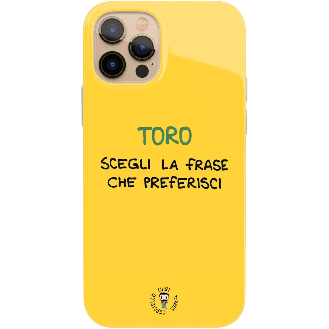 Cover Toro dell'album Segni zodiacali 2023 di Luigi Torres Cerciello per iPhone, Samsung, Xiaomi e altri