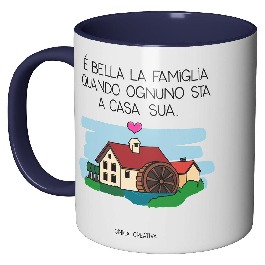 Tazza in ceramica Famiglia dell'album Tazze Ciniche di Cinica Creativa perfetta idea regalo