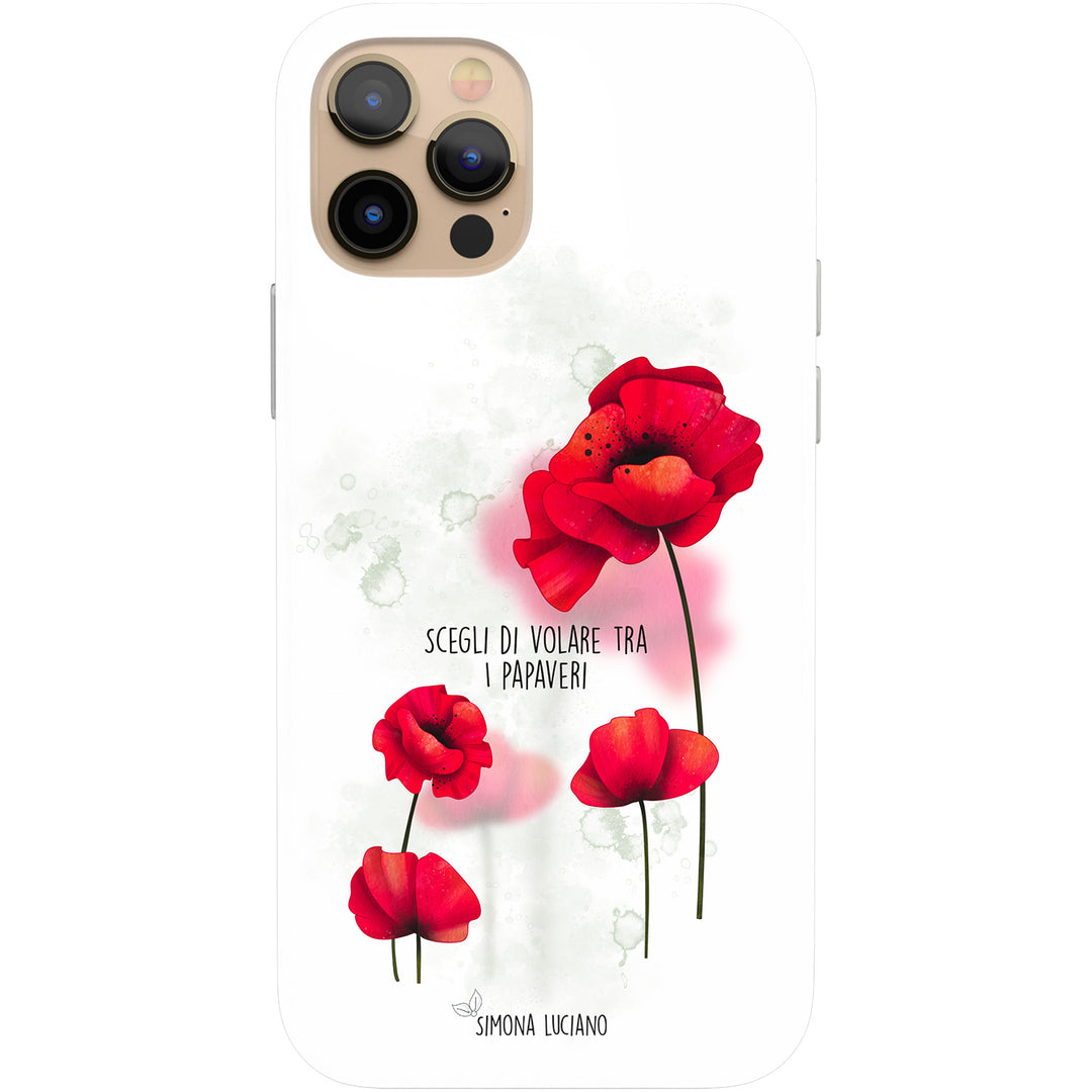 Cover Papaveri dell'album Flower di Simona Luciano per iPhone, Samsung, Xiaomi e altri