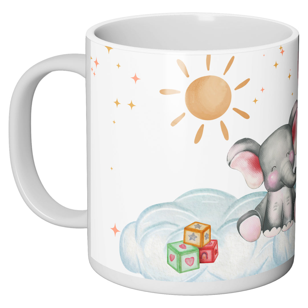 Tazza in ceramica Baby Elephant dell'album Baby Tazze di Glamcasamagazine perfetta idea regalo