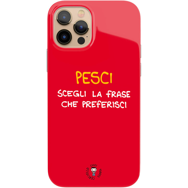 Cover Pesci dell'album Segni zodiacali 2023 di Luigi Torres Cerciello per iPhone, Samsung, Xiaomi e altri