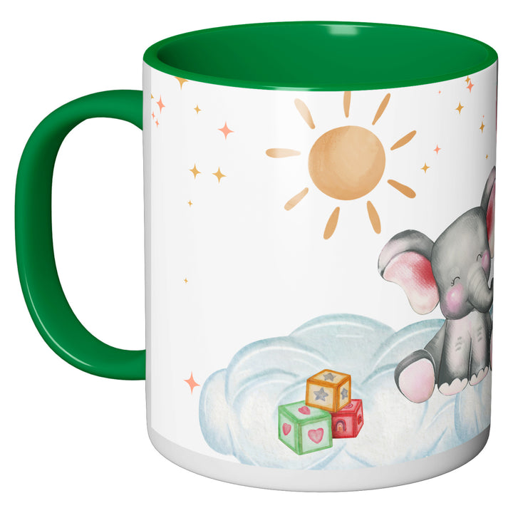 Tazza in ceramica Baby Elephant dell'album Baby Tazze di Glamcasamagazine perfetta idea regalo